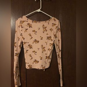 SO Top - Soft Ribbed Lace-up front